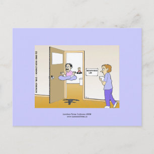 Metafysica Lab Klassieke Cartoon Ansichtkaarten Briefkaart