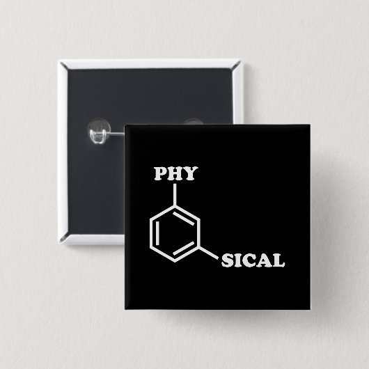 Metafysisch Humor Button (Voorkant /achterkant)