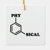 Metafysisch Humor Keramisch Ornament (Voorkant)