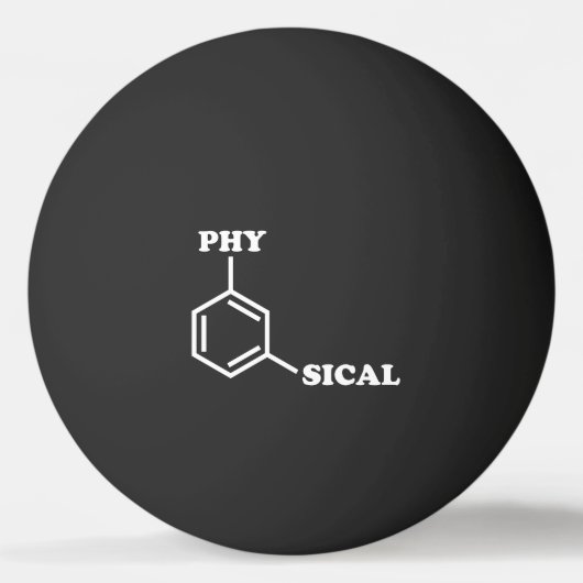 Metafysisch Humor Ping Pong Ball (Achterkant)