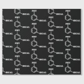 Metafysisch Humor Verpakkingspapier Cadeaupapier (Vlak)