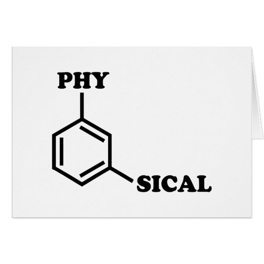 Metafysisch Humor Wenskaart (Voorkant Horizontaal)