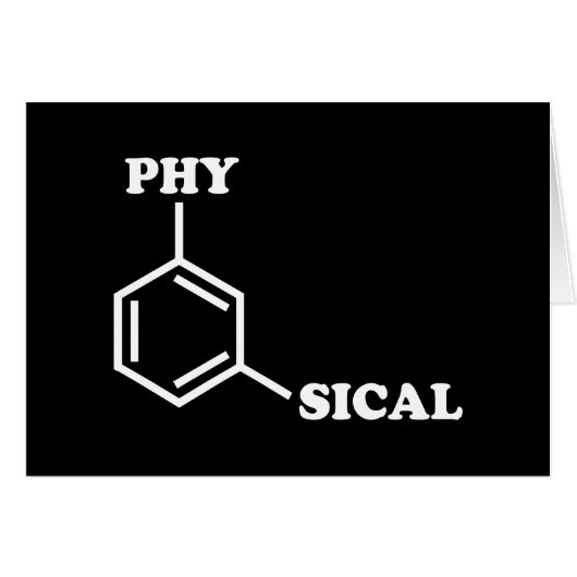 Metafysisch Humor Wenskaart (Voorkant Horizontaal)