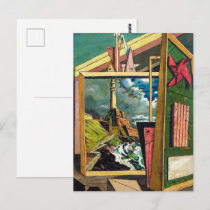 Metafysisch Interieur 1917 Giorgio de Chirico Briefkaart