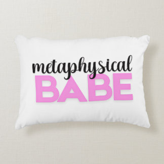 metafysische schat heldere roze script typografie accent kussen