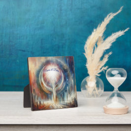 Metafysische tijdloze Spirituele fantasiethema's Fotoplaat