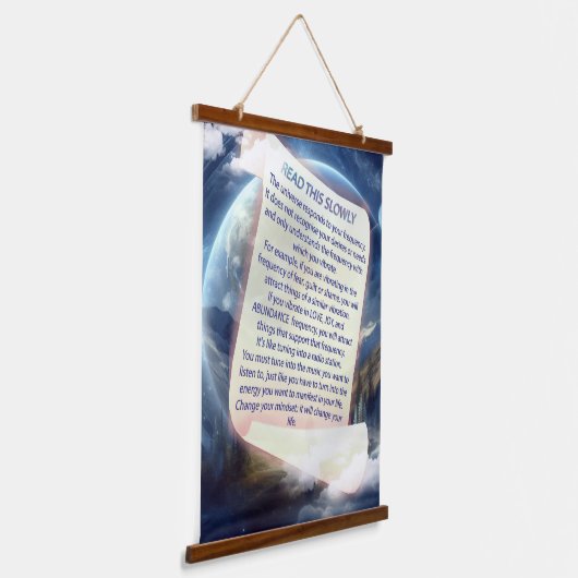 Metafysische tijdloze Spirituele fantasiethema's Hangend Wandkleed (Gebogen)