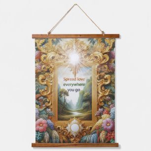 Metafysische tijdloze Spirituele fantasiethema's Hangend Wandkleed