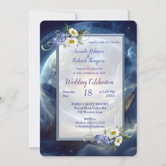 Metafysische tijdloze Spirituele fantasiethema's Kaart (Voorkant)