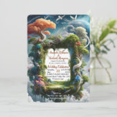 Metafysische tijdloze Spirituele fantasiethema's Kaart (Staand voorkant)