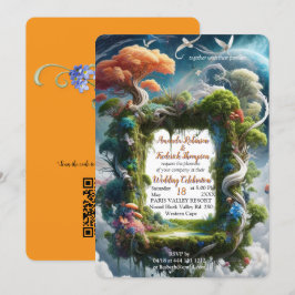 Metafysische tijdloze Spirituele fantasiethema's Kaart