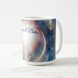 Metafysische tijdloze Spirituele fantasiethema's Koffiemok