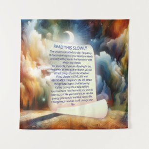 Metafysische tijdloze Spirituele fantasiethema's Wandkleed