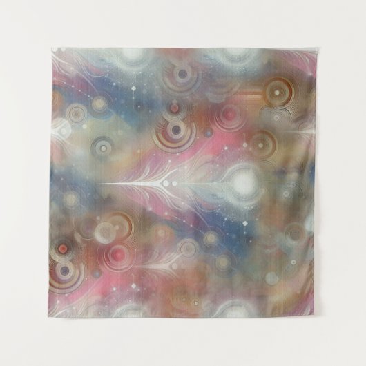 Metafysische tijdloze Spirituele fantasiethema's Wandkleed (Voorkant (horizontaal))