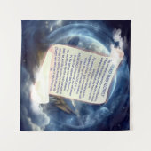 Metafysische tijdloze Spirituele fantasiethema's Wandkleed (Voorkant (horizontaal))