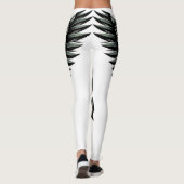 Metal Adler mit Totenkopf und Schlangen Leggings (Achterkant)
