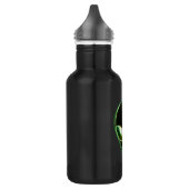 Metal Alien Head 04 Liberty Bottle Waterfles (Links)