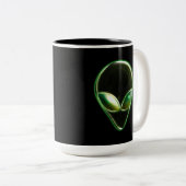 Metal Alien Head 04 Mok (Voorkant rechts)