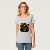 Metal and raggae t-shirt (Voorkant volledig)