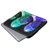 Metal Army Men Glitch on Laptop Electronics Bag Sleeve (Voorkant onderkant)