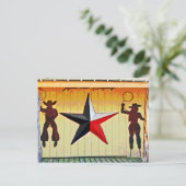 Metal Art bij Senor Buddy's op 290, Austin, TX Briefkaart (Staand voorkant)