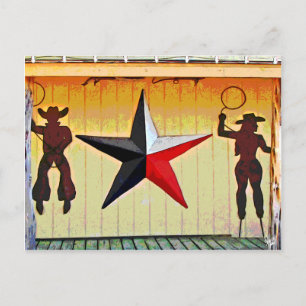 Metal Art bij Senor Buddy's op 290, Austin, TX Briefkaart