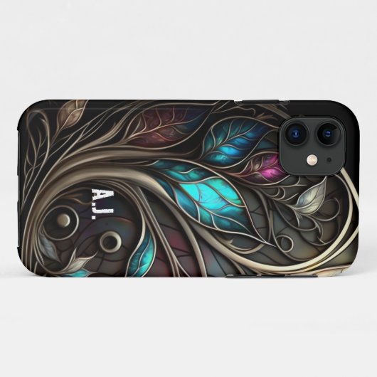 Metal Art Delight Case-Mate iPhone Case (Achterkant (horizontaal))