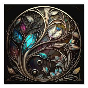 Metal Art Delight Foto Afdruk