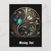 Metal Art Delight Uitnodiging Briefkaart (Voorkant)