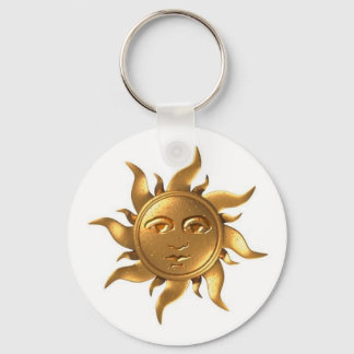 Metal-Aztec-Sun Sleutelhanger