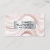 Metal Banner | Zijdedrager Visitekaartje (Achterkant)