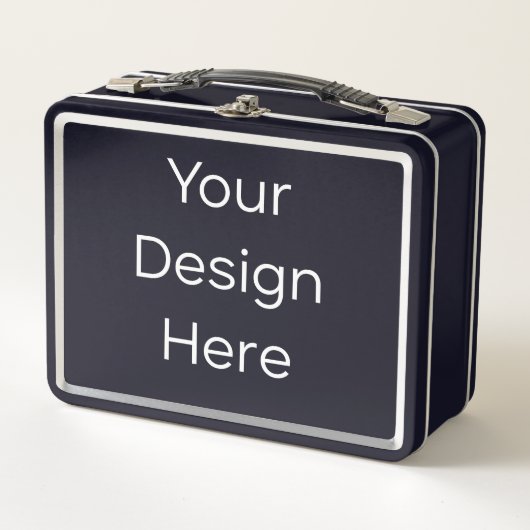 Metal Black Lunchbox (Voorkant)