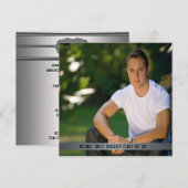 Metal Boys Photo Afstuderen aangekondigd Kaart (Voorkant / Achterkant)