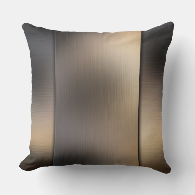 Metal Bronze Pillow Kussen (Voorkant)
