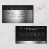 Metal business card visitekaartje (Voorkant / Achterkant)