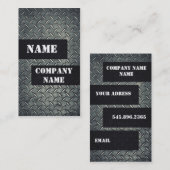 Metal Card Visitekaartje (Voorkant / Achterkant)