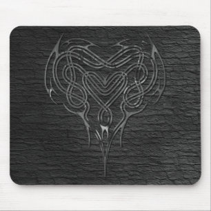 Metal Celtic Heart Knot met wand Muismat