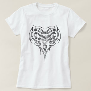 Metal Celtic Heart Knot T-shirt