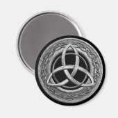 Metal Celtic Trinity Knot Magneet (Voorkant / Achterkant)