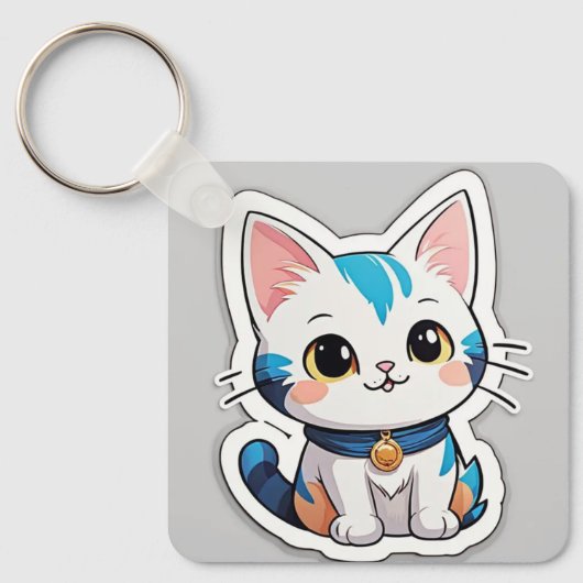 Metal Circle Keychain (Voorkant)