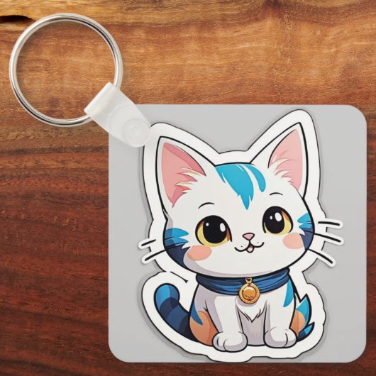 Metal Circle Keychain (Voorkant)