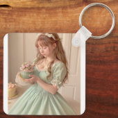 Metal Circle Keychain (Achterkant)