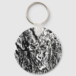 Metal Circle Sleutelhanger, 5,08 cm Sleutelhanger