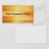 Metal Classy Business Card Template Simple Visitekaartje (Voorkant / Achterkant)