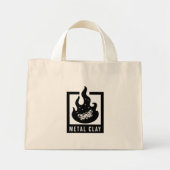 Metal Clay Bag Mini Tote Bag (Voorkant)