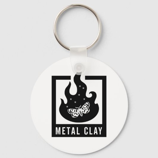 Metal Clay Sleutelhanger (Voorkant)