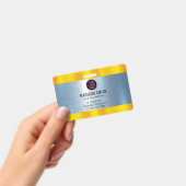 METAL Company Logo ID Medewerker Badge (Handheld)