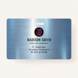 METAL Company Logo ID Medewerker Badge