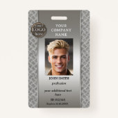 Metal Company Medewerker Foto ID Badge (Voorkant)