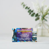 (Metal Contractor Services) Fabrication & Welding Visitekaartje (Staand voorkant)